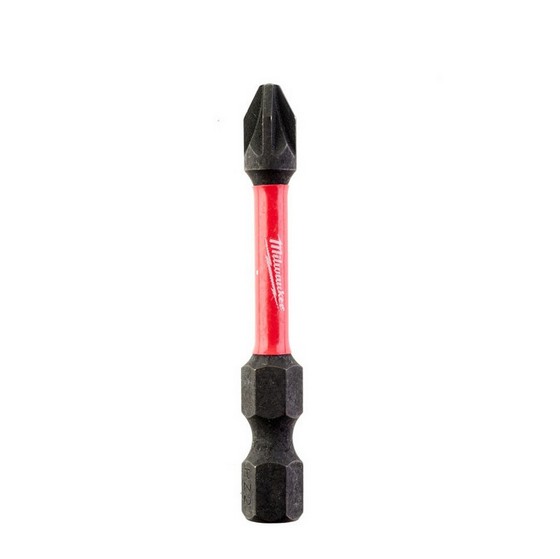 MILWAUKEE 4932430866 SHOCKWAVE POZI SCREWDRIVER BITS PZ2X50MM (PACK OF 10)
