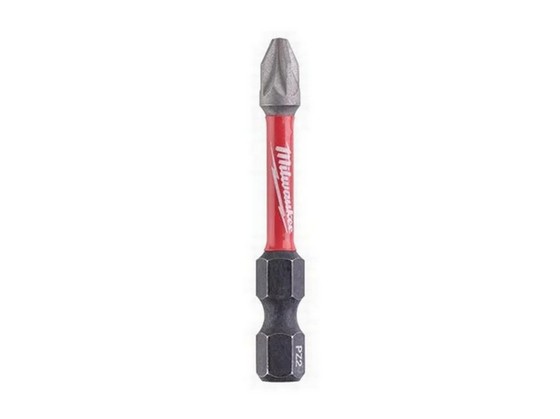 MILWAUKEE 4932430867 SHOCKWAVE POZIDRIVE SCREWDRIVER BITS Pz2 X 90mm (PACK 1)