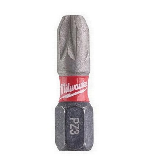 MILWAUKEE 4932430868 SHOCKWAVE POZIDRIVE SCREWDRIVER BITS PZ3 (PACK 2)