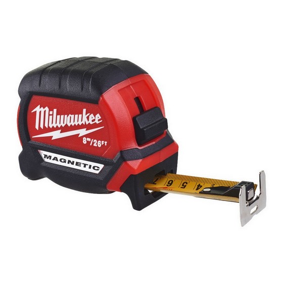 MILWAUKEE 4932464603 MAGNETIC TAPE MEASURE 8M