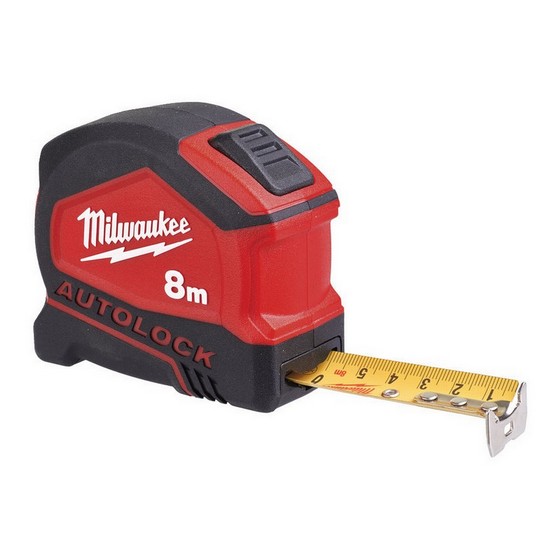 MILWAUKEE 4932464664 AUTOLOCK TAPE MEASURE 8m