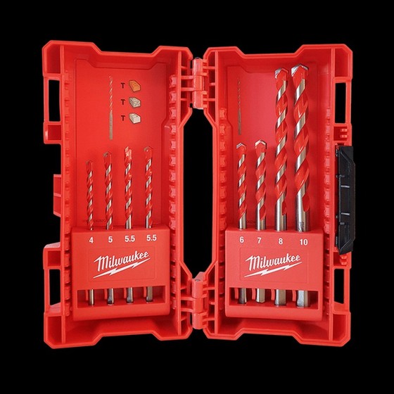 MILWAUKEE 4932471193 CONCRETE DRILLING 8 PIECE SET