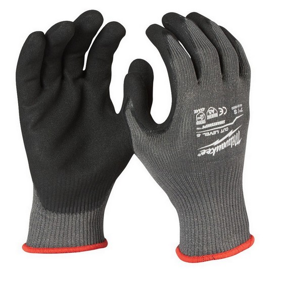 MILWAUKEE 4932471424 CUT LEVEL 5 DIPPED GLOVES MEDIUM