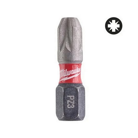 MILWAUKEE 4932472043 POZIDRIVE SCREWDRIVER BITS PZ3 x 25mm (PACK 25)