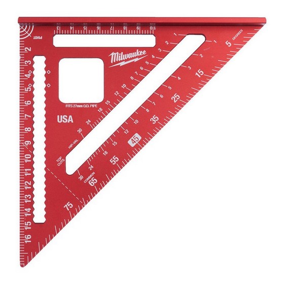 MILWAUKEE 4932472124 METRIC RAFTER SQUARE