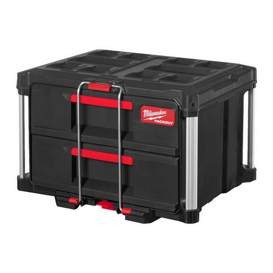 MILWAUKEE 4932472129 PACKOUT 2 DRAW TOOL BOX