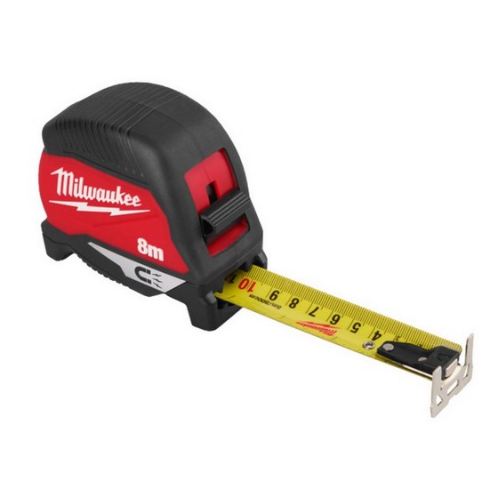 MILWAUKEE 4932498770 MAGNETIC TAPE MEASURE 8m (GEN 4)
