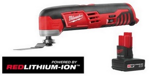 MILWAUKEE C12MT-31B 12V MULTI TOOL 1 X 3.0ah RED Lithium-ion BATTERIES
