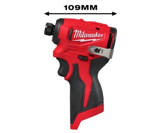 MILWAUKEE M12BLIDRC-0 12v BRUSHLESS IMPACT DRIVER (BODY ONLY)