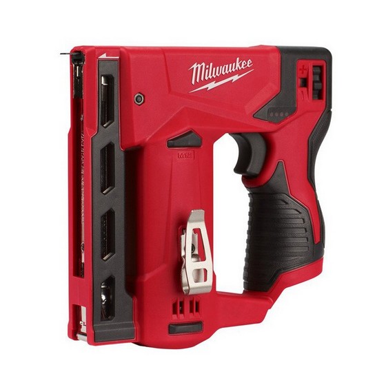 Milwaukee M12bst0 12v Stapler (body Only) Anglia Tool Centre