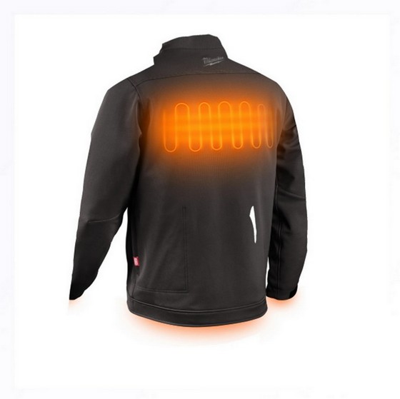 MILWAUKEE M12HJBL5-0 BLACK HEATED JACKET (Bare Unit) (Extra Extra Large)