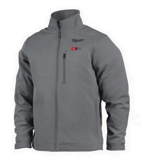 MILWAUKEE M12HJGREY5-0 SMALL HEATED TOUGHSHELL JACKET GREY