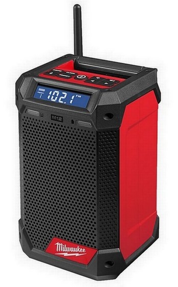MILWAUKEE M12RCDAB+0 12v BLUETOOTH RADIO & CHARGER (BODY ONLY)