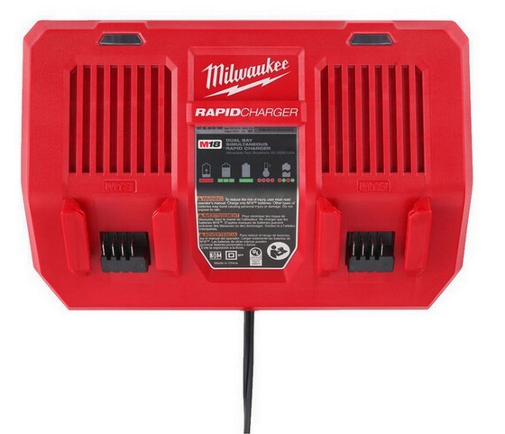 MILWAUKEE M18DFC 18v 240v DOUBLE CHARGER