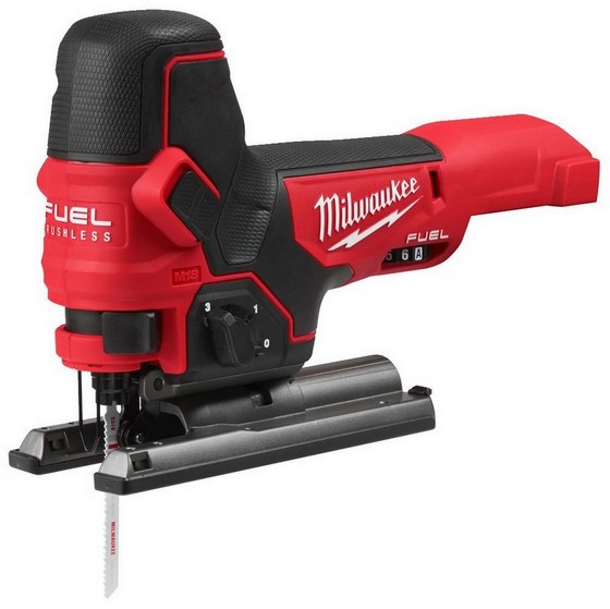 MILWAUKEE M18FBJS-0X 18v BRUSHLESS BODY-GRIP JIGSAW (BODY ONLY, SUPPLIED IN CARRY CASE)