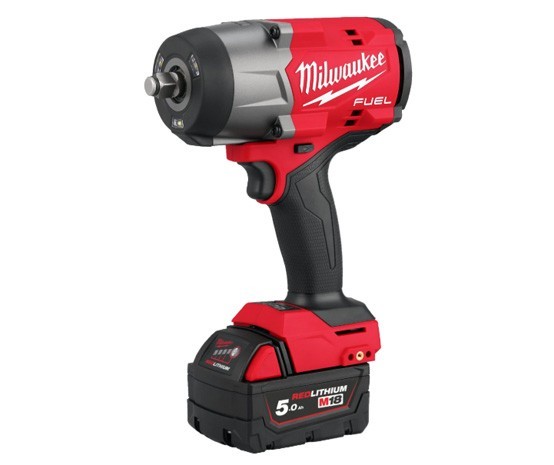 MILWAUKEE M18FHIW2F12-503X 18v BRUSHLESS HI IMPACT WRENCH 3 X 5.0AH BATTERY AND CHARGER