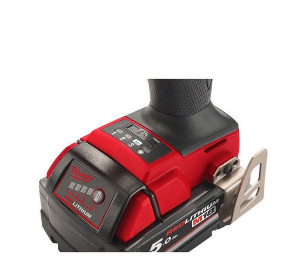 MILWAUKEE M18FMTIW2F12-502X 18v 1/2 INCH IMPACT WRENCH WITH 2 x 5.0ah BATTERIES