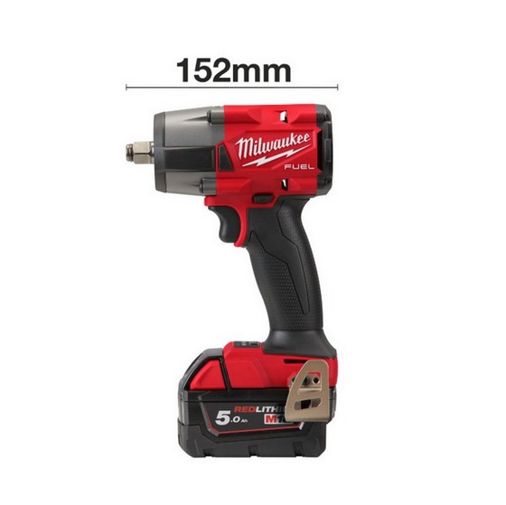 MILWAUKEE M18FMTIW2F12-502X 18v 1/2 INCH IMPACT WRENCH WITH 2 x 5.0ah BATTERIES