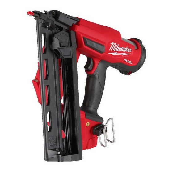 MILWAUKEE M18FN16GA-0X 18V BRUSHLESS 16 GAUGE ANGLED FINISH NAILER (BODY ONLY) (SUPPLIED IN CARRY CASE)