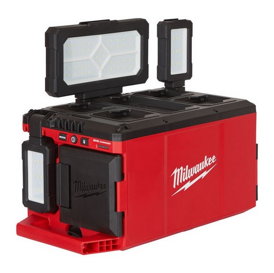 MILWAUKEE M18POALC-0 PACKOUT 18v BODY ONLY LIGHT & CHARGER NO BATTERIES OR CHARGER