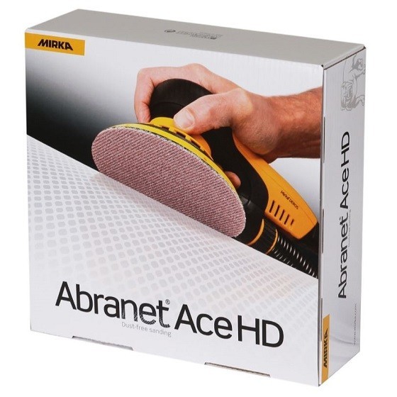 MIRKA 150MM ABRANET ACE HD SANDING DISCS P40 (PACK OF 25)