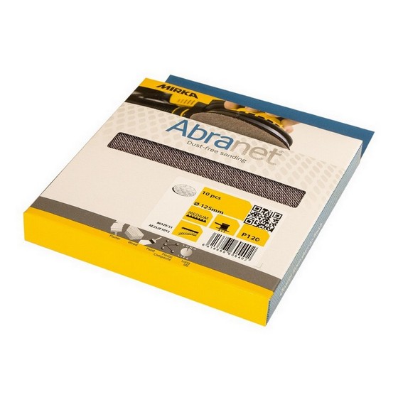 MIRKA ABRANET SANDING DISCS 180 GRIT 125MM (PACK OF 10)