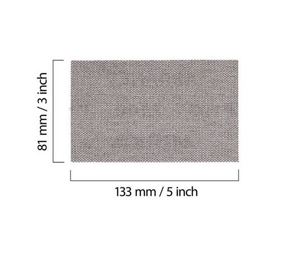 MIRKA AE178F1018 PACK OF 10 ABRANET SANDING STRIPS 180 GRIT 81 x 133mm