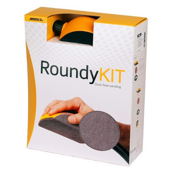 MIRKA KIT00ROUND ROUNDY KIT DUST FREE HAND SANDER
