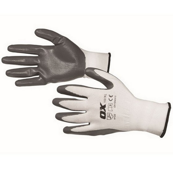 OX NITRILE FLEX GLOVES EXTRA LARGE