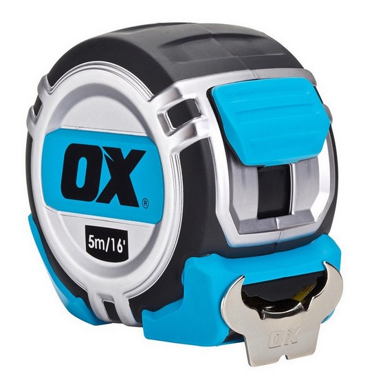 Ox Pro Metric Only 5m Tape Measure Anglia Tool Centre