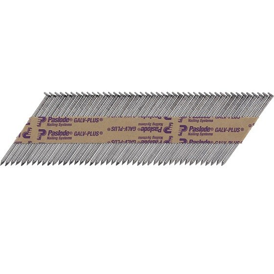 PASLODE 141227 75MM RING  GALV-PLUS NAILS BOX 2200