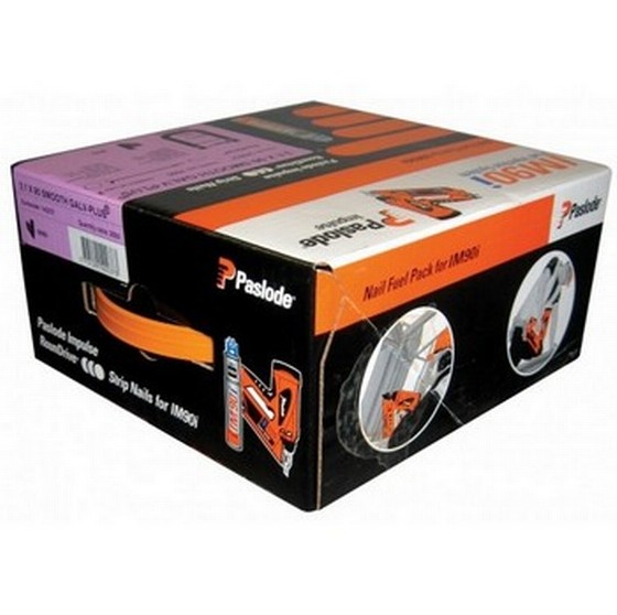 PASLODE 142025 IM90I 63MM x 3.1 RING NAILS HOT DIPPED GALV BOX OF 2500
