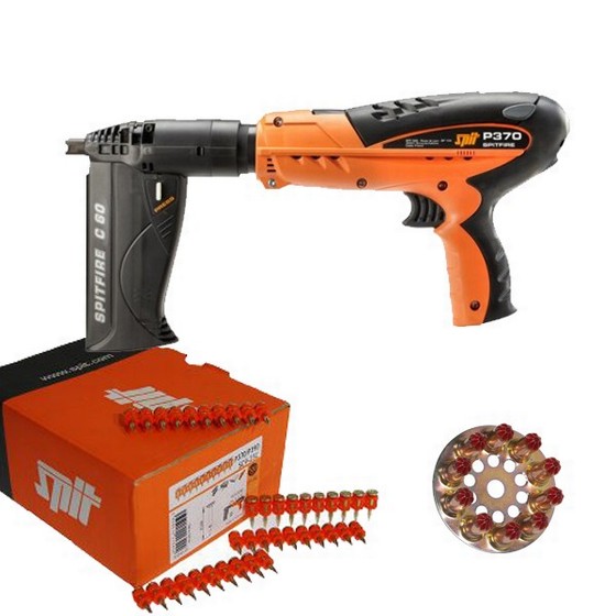 Paslode Spit P370 Cartridge Nailer Kit Version Anglia Tool Centre