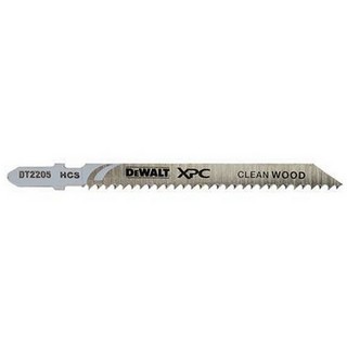 DEWALT DT2205-QZ T101B XPC WOOD JIGSAW BLADES 100MM (PACK OF 5)