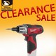 MILWAUKEE C12D-0 12V DRILL DRIVER (BARE UNIT)
