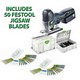 FESTOOL 561501 PSC 400 EB-SET 15 LI 14.4V 1x 2.6Ah Li-Ion BATTERY (SUPPLIED IN 2 T-LOC CASES)