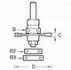 TREND 342X1/2TC 6 PIECE TCT BISCUIT JOINTER SET 1/2" SHANK