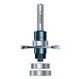 TREND 342X1/4TC 6 PIECE TCT BISCUIT JOINTER SET 1/4" SHANK