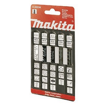 MAKITA A-86898 ASSORTED JIGSAW BLADES (PACK OF 5)