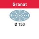 FESTOOL 575162 GRANAT STFD150/48 150MM SANDING DISCS 80 GRIT (PACK OF 50)