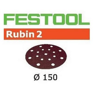 FESTOOL 575184 RUBIN 2 150MM SANDING DISCS 180 GRIT (PACK OF 10)