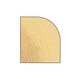 TREND C079X1/4TC ROUND/OVER 12.7MM RAD X 19.1MM CUT