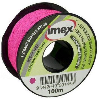 IMEX SL100P 100 METRE PINK STRING LINE