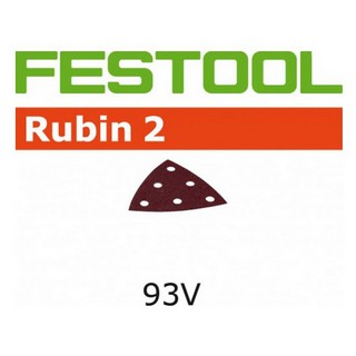 FESTOOL 499171 RUBIN 2 93V SANDING PADS 80 GRIT (PACK OF 10)