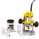DEWALT D26204K-GB 1/4IN COMBINATION PLUNGE AND FIXED BASE ROUTER 240V