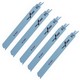 BOSCH 2608657398 THICK SHEET METAL BLADES (PACK OF 5)