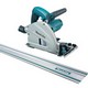 MAKITA SP6000J1 165MM CIRCULAR PLUNGE SAW 110V WITH 2X 1.5M RAILS, CONNECTOR AND MAKPAC CASE