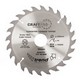 TREND CSB/16024 MEDIUM FINISH TCT CIRCULAR SAW BLADE 160MM X 24T X 20MM 