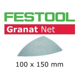 FESTOOL 203325 DELTA SANDING SHEET 100X150MM 220 GRIT (PACK OF 50)