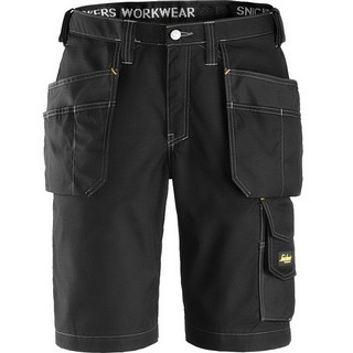 SNICKERS 3023 RIP-STOP SHORTS BLACK